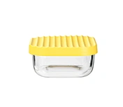 glass food container with glass lid